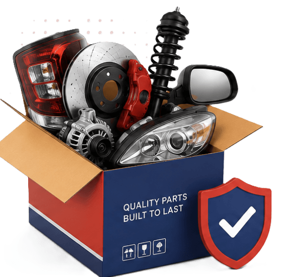 A box of quality auto parts built to last
